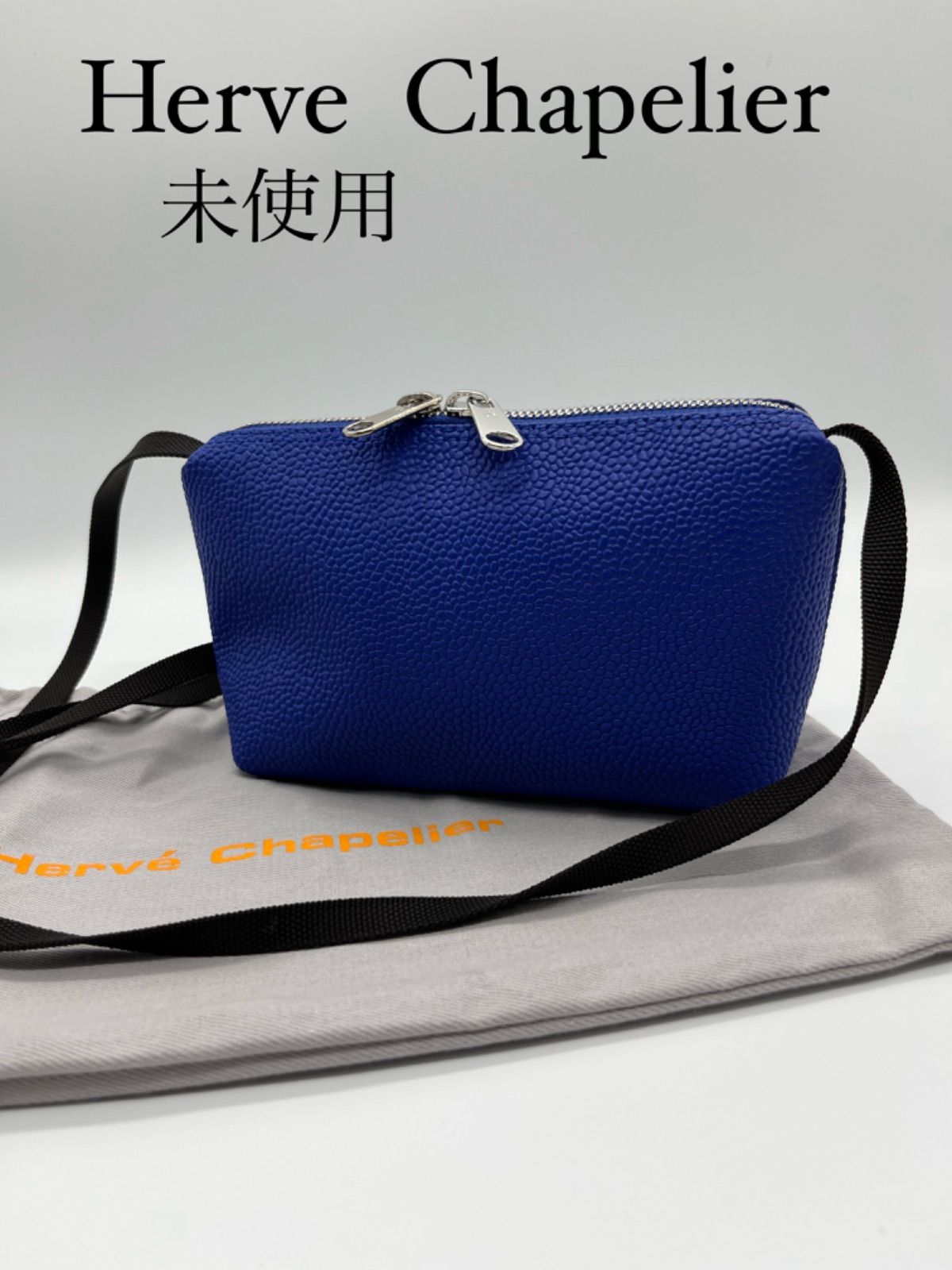 未使用】エルベシャプリエ レザー 2637G リュクススクエアショルダー