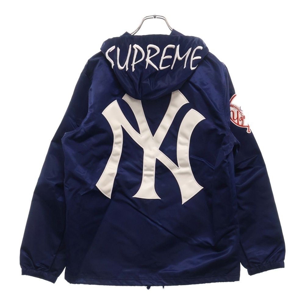 【公式】フジのお歳暮・冬ギフト 15SS×MAJESTIC (シュプリーム) SUPREME NY Hooded satin Yankees ジャケット・アウター