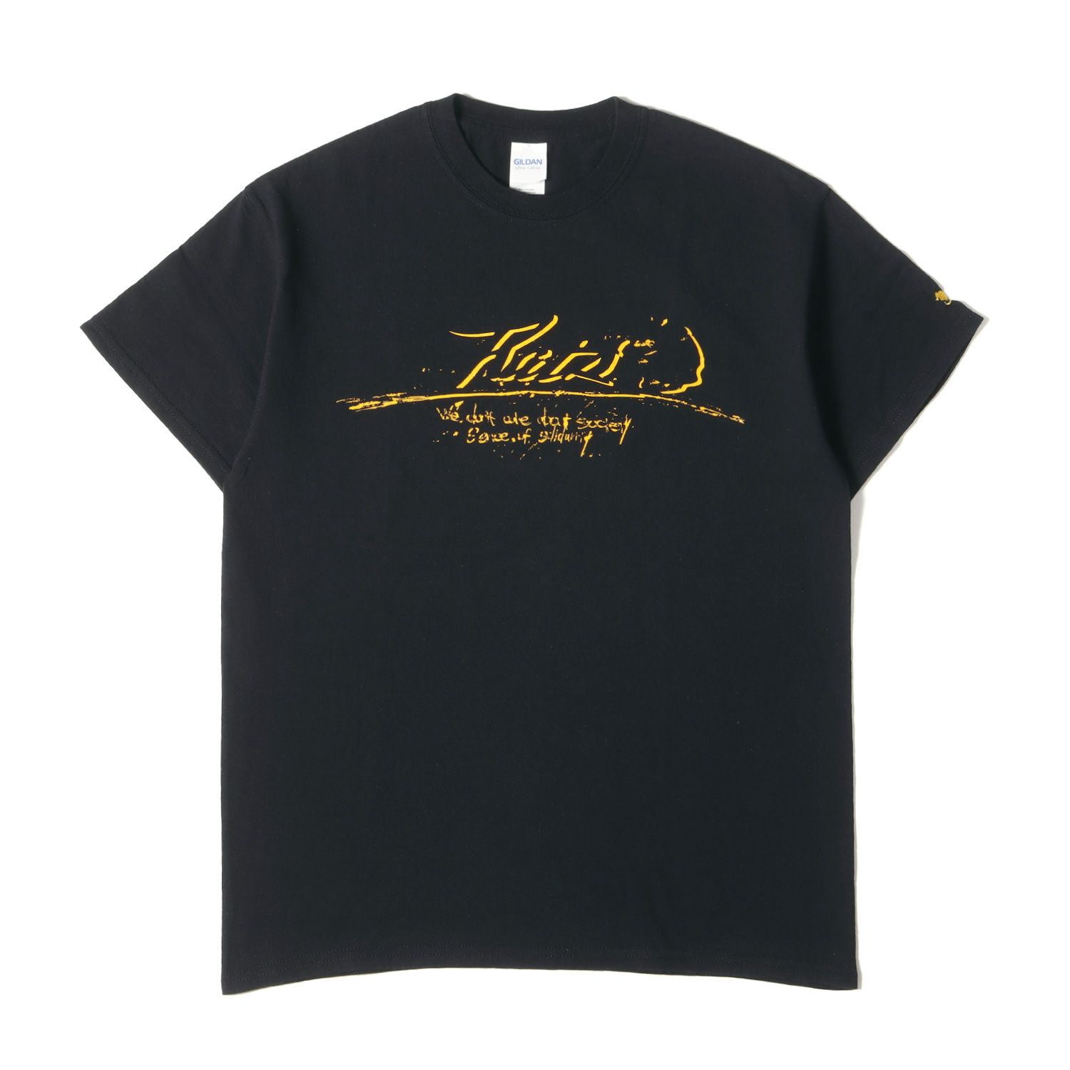 RATS WAY OF LIFE Tシャツ 黒　XL RATS - SCRIPT LOGO WAY OF LIFE TEE - BLACK / Tシャツ / 24