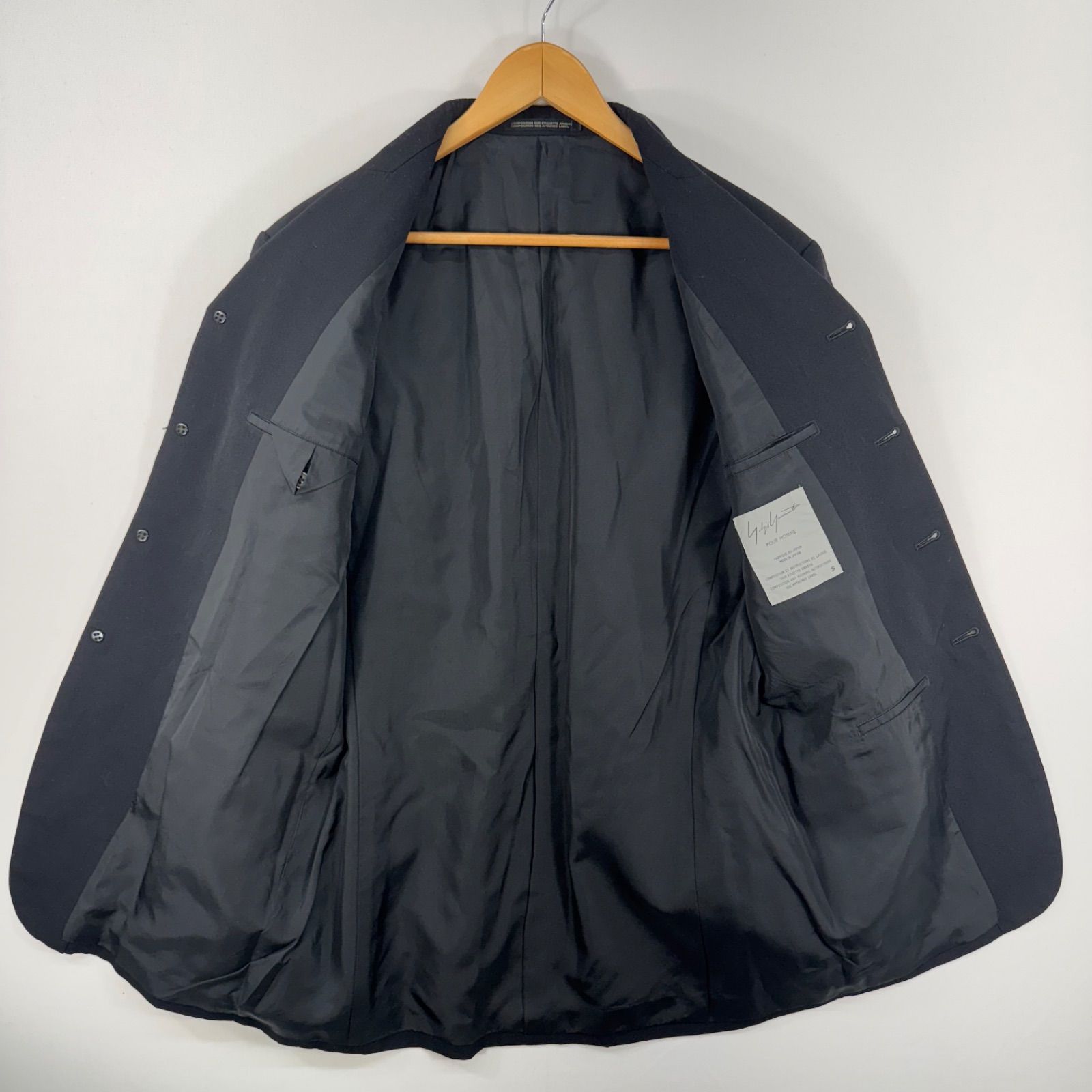 美品 Yohji Yamamoto ヨウジヤマモト 山本耀司 ウール 美品 Yohji Yamamoto ヨウジヤマモト 山本耀司 ウール