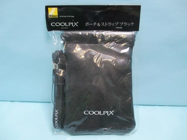 非売品 Nikon COOLPIX コンパクトカメラ用 ポーチ＆ネックストラップ