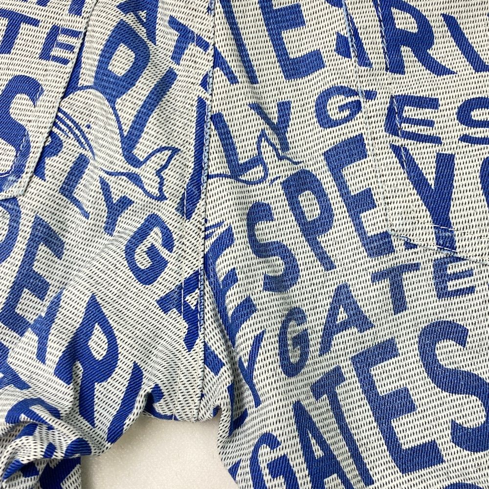 サイズ 0 PEARLY GATES パーリーゲイツ ストレッチパンツ クジラ 英字 ロゴ総柄 グレー系 240101542005 ゴルフウェア レディース ストスト LLC-HASEGAWATOSO_COM