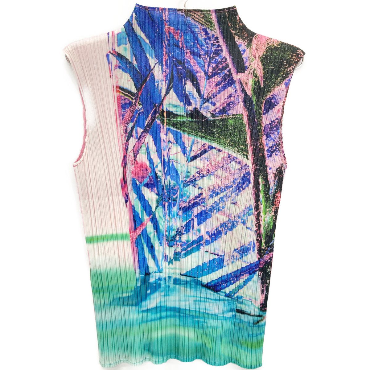  PLEATS PLEASE プリーツプリーズ 23 AW PP 33-JK 671 ピンク WINTER ノースリーブトップス 3 ノースリーブ Tシャツ カットソー