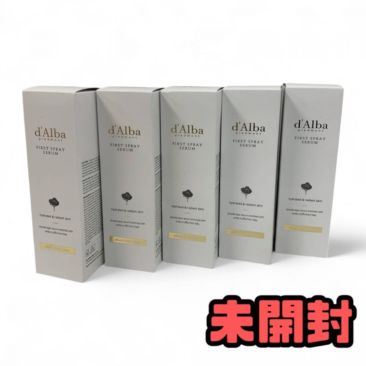 ★未開封★ 化粧水 5点 d'Alba ダルバ ファーストスプレーセラム ケアミスト 100mL AYK790471厚
