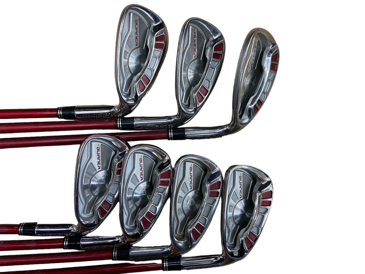 TaylorMade BURNER アイアン 7本セット テーラーメイド バーナー REAX