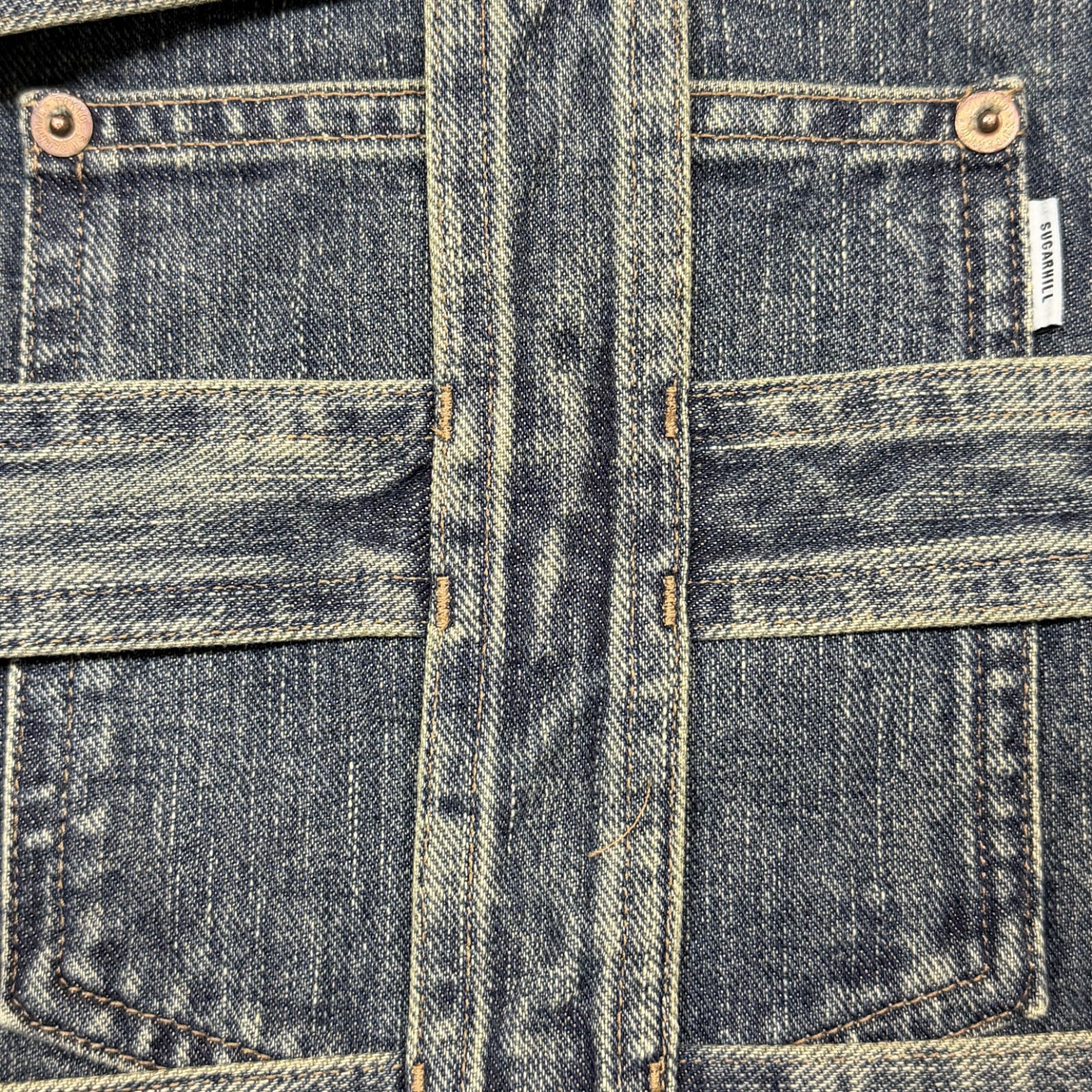 参考上代82500円 未使用品 SUGARHILL 24AW CAGED DENIM JACKET