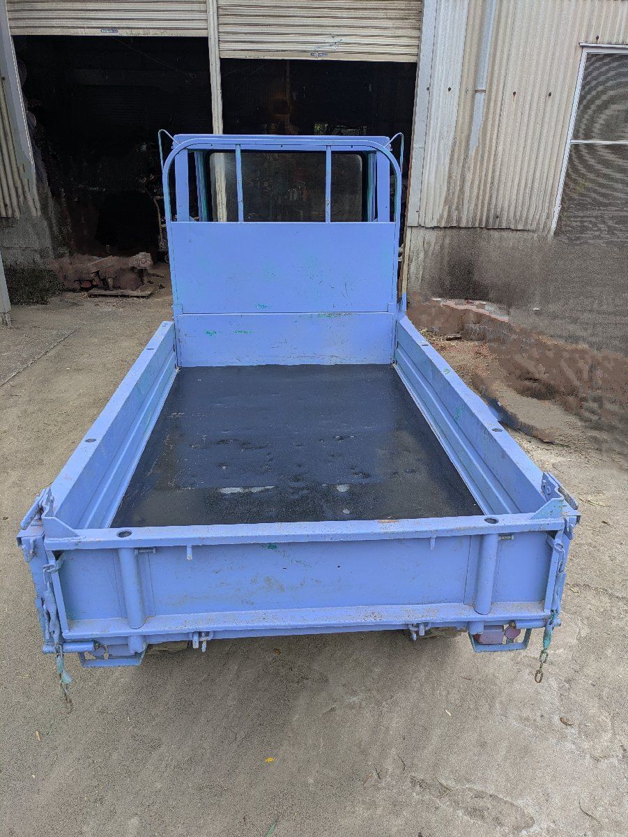 鹿児島発 築水キャニコム 油圧ダンプ 中折れ4輪運搬車ELL801 引き取り