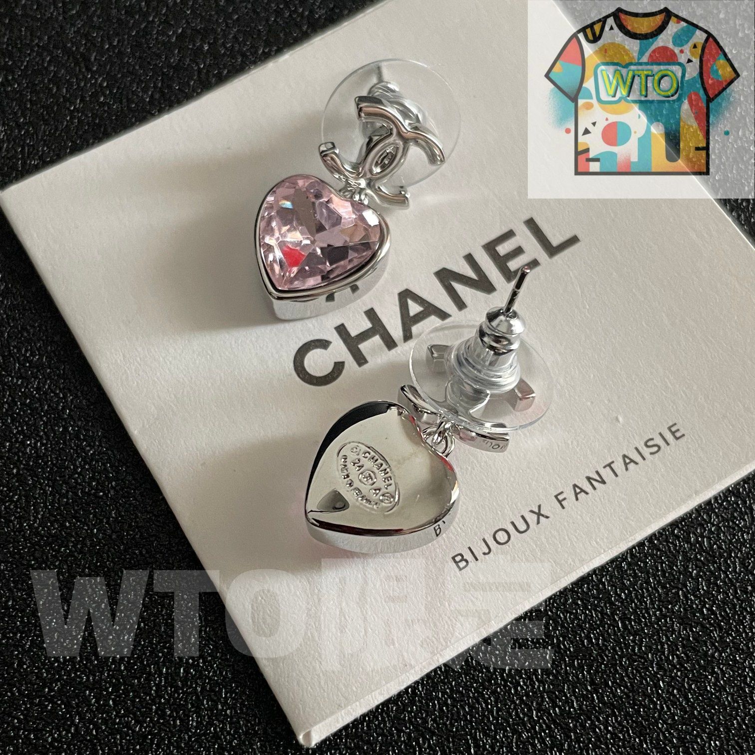 今日WTO】Chanel ヴィンテージ アルファベットピアス 送料無料
