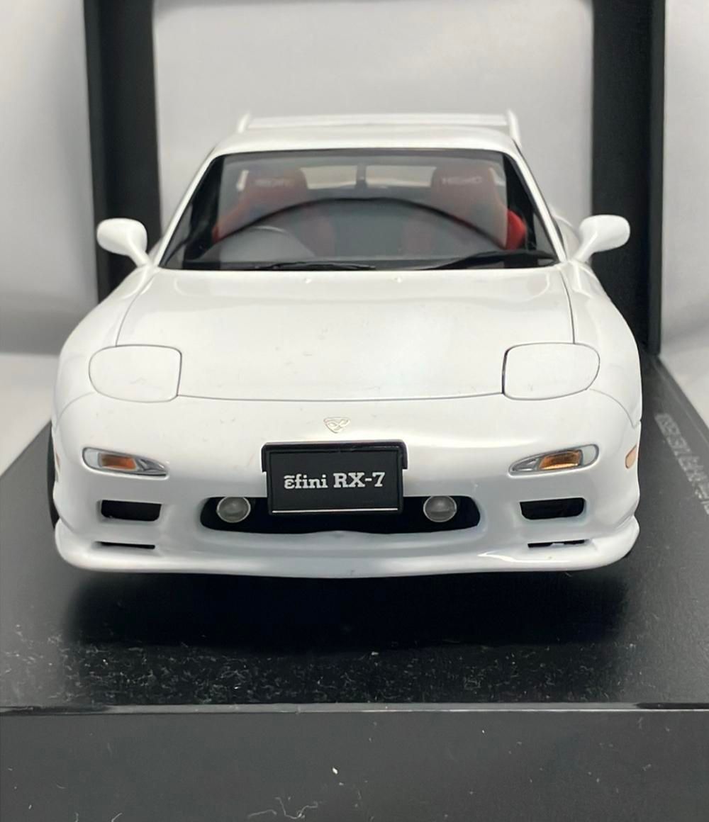美品 ミニカー ゲッタウェイ オートアート リミテッド マツダ RX-7(FD) チューンドバージョン (プュアホワイト) オートアート 美品 ミニカー ゲッタウェイ オートアート リミテッド マツダ RX