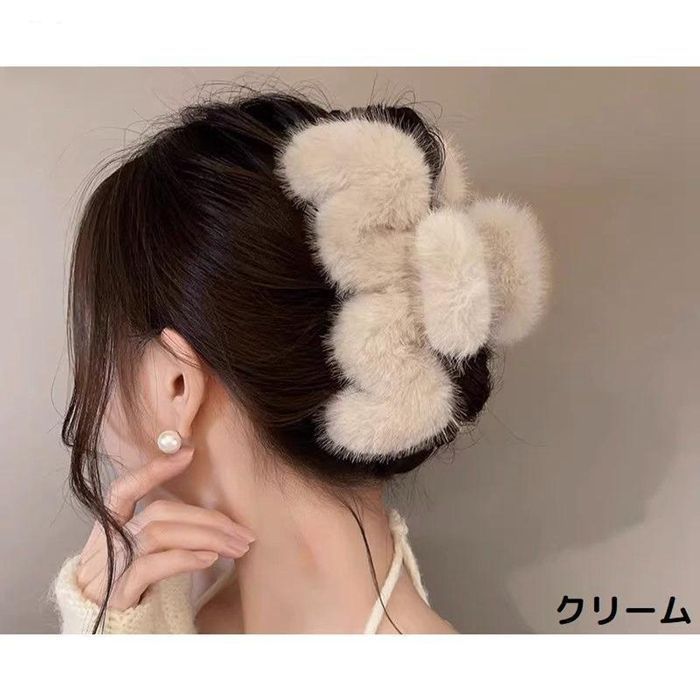 バンスクリップ ヘアクリップ レディース ヘアアクセサリー 髪