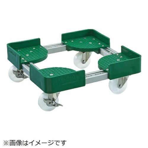 2営業日で発送 TRUSCO トラスコ中山 TRUSCO 伸縮式コンテナ台車 内寸300-400X500-600 S付