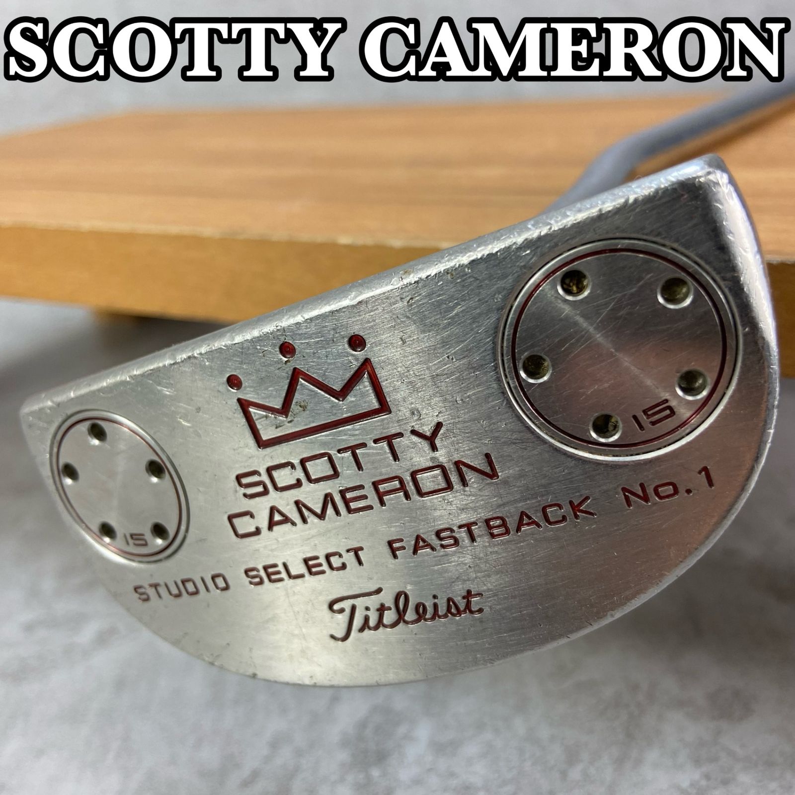 SCOTTY CAMERON スコッティキャメロン STUDIO SELECT FASTBACK スタジオセレクト ファーストバック メンズゴルフパター  右利き用 - メルカリ