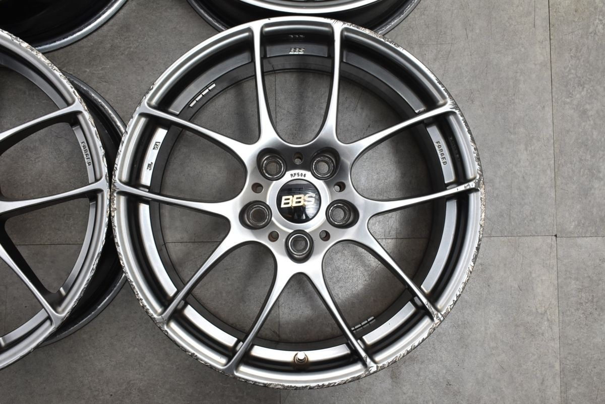 【鍛造品 1ピース】BBS RF506 17in 7.5J +50 PCD112 4本セット アウディ A6 A7 A8 Q3 VW ゴルフ ジェッタ パサート ザ・ビートル 即納可能