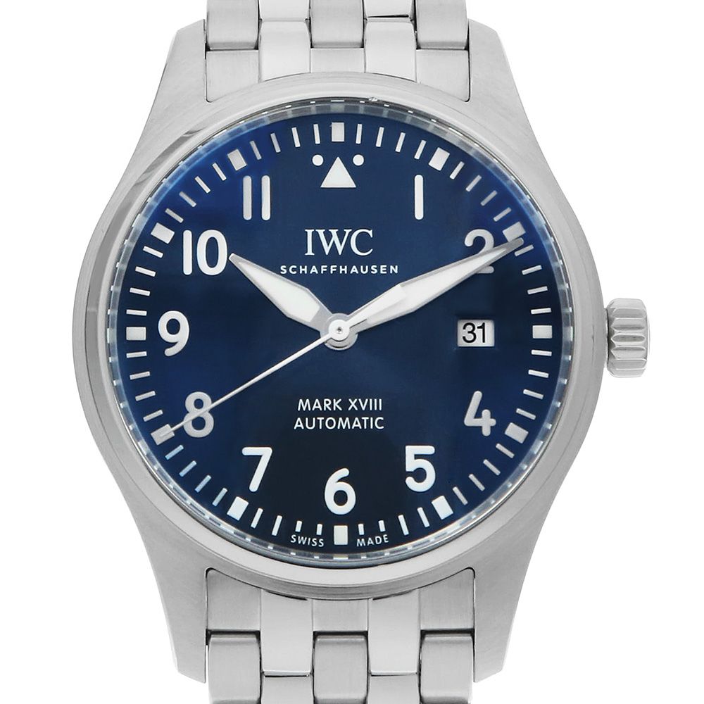 IWC パイロットウォッチ マーク18 プティプランス IW327016 中古 メンズ