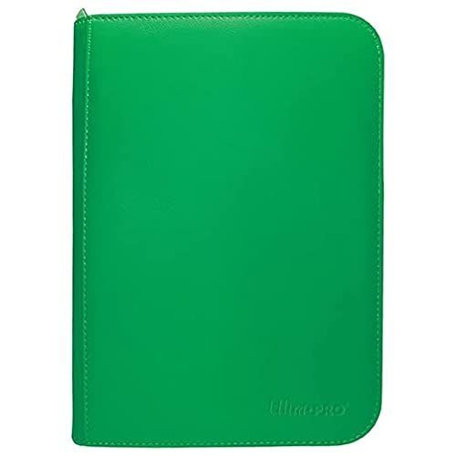 グリーン_ワンサイズ Ultra PRO Vivid シリーズ - PRO Zip プロバインダー 4ポケット