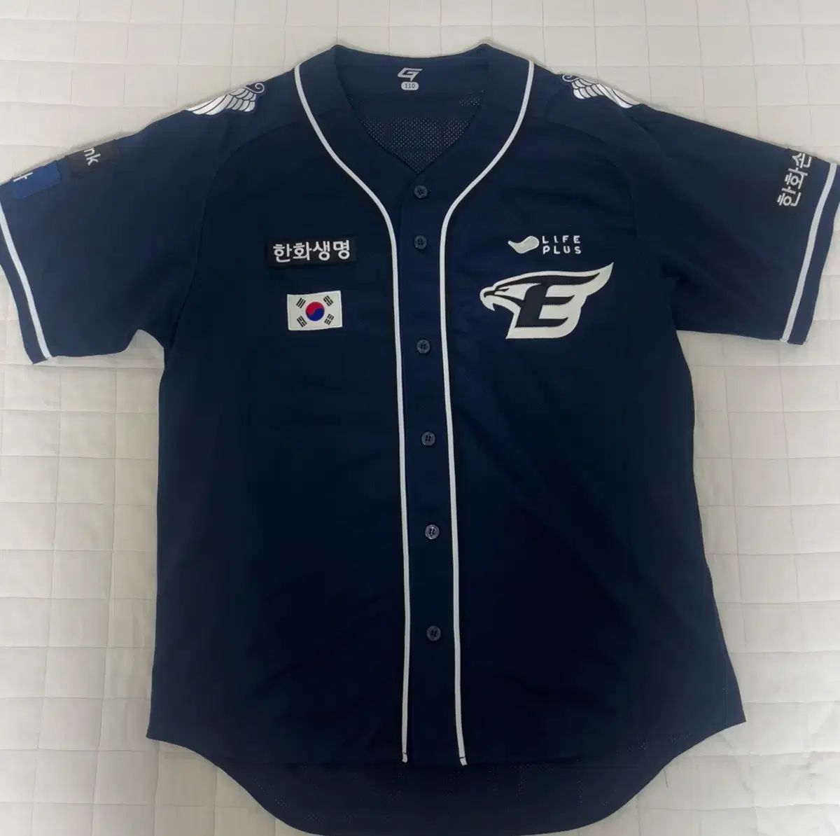 【雷市場（ポンジャン）商品韓国直送】 2023 Hanwhae Eagles(ハンファ・イーグルス) ハンファ・イーグルス ユニフォーム 営業 ( 110 /ノーマキング)