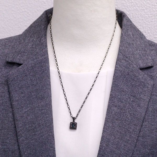 ビジュード 希少 ブラックコーティング/K10WG アレキサンドライト  