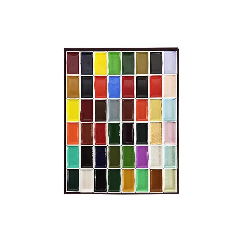 吉祥 日本画用絵具 角顔彩 上製