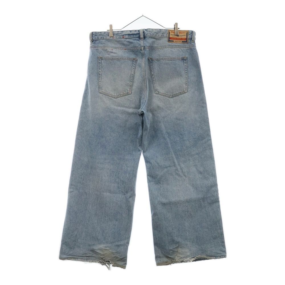 DIESEL (ディーゼル) D-Rise A06371 ダメージ加工 ワイドストレート 