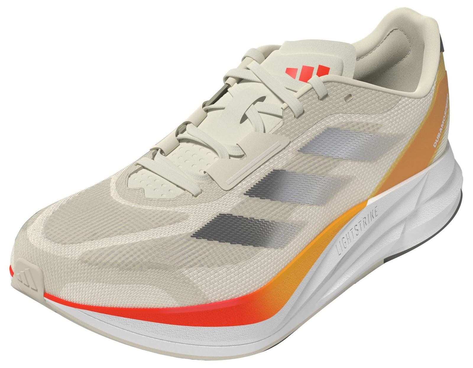 adidas アディダス ADIZERO DURAMO SPEED W アイボリー アイアンメタリック スパーク 24.5CM