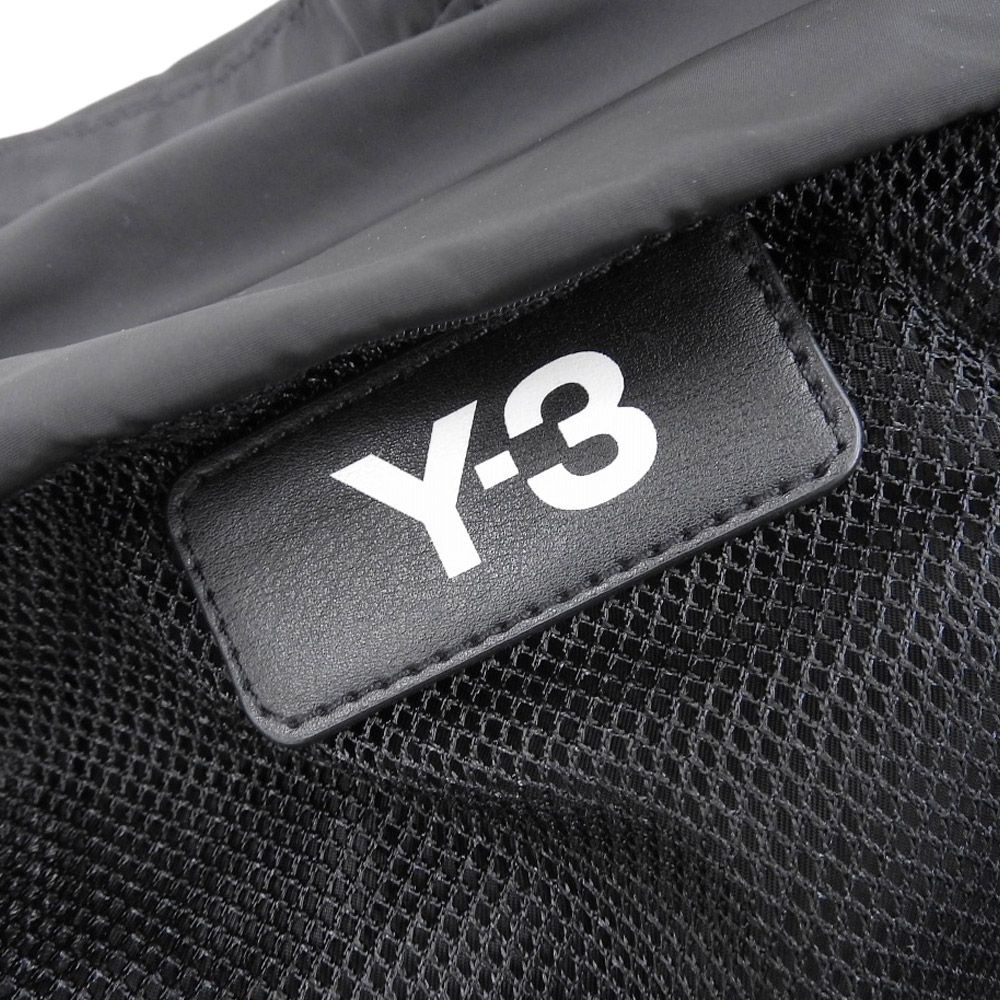 美品 ヨウジヤマモト 現行販売商品 Y-3 TOTE 2way ショルダー トートバッグ 黒 メンズ ロゴ