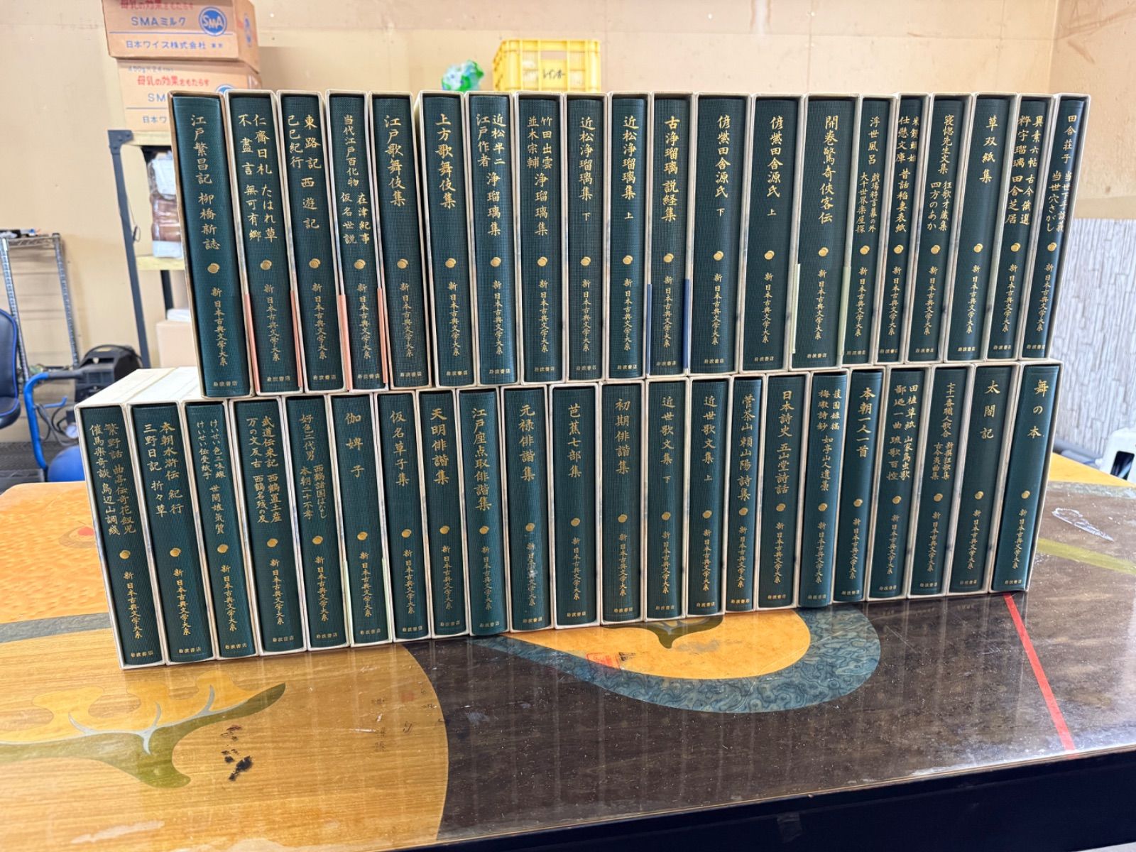 新日本古典文学大系 岩波書店 全100+別巻6冊セット 古典全集①