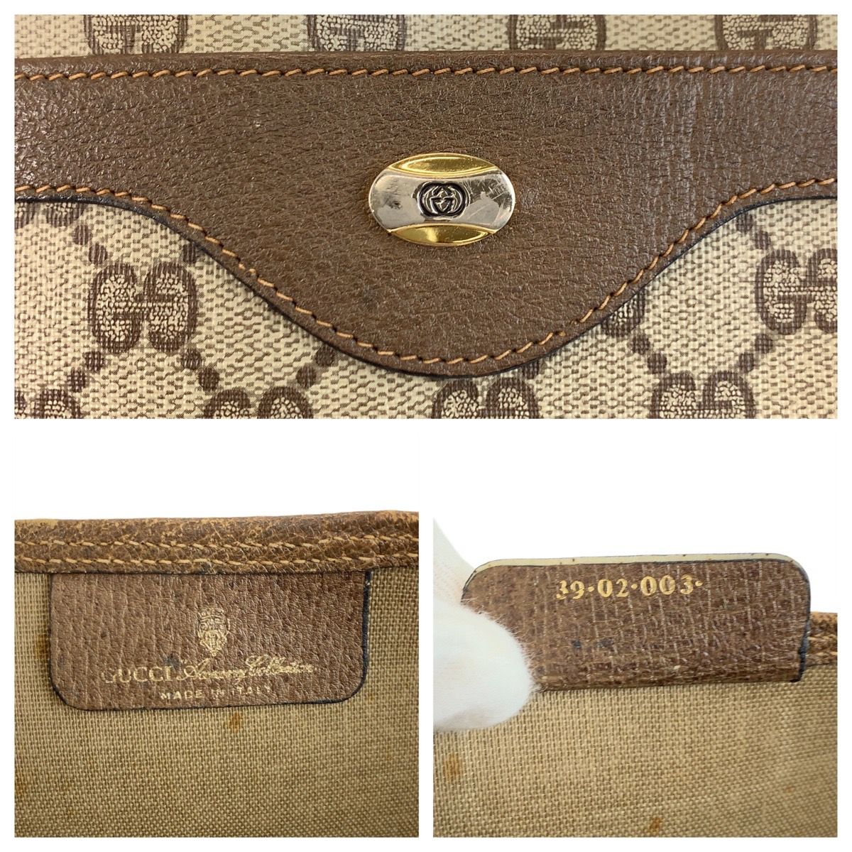 GUCCI グッチ ヴィンテージ シェリーライン オールドグッチ GG