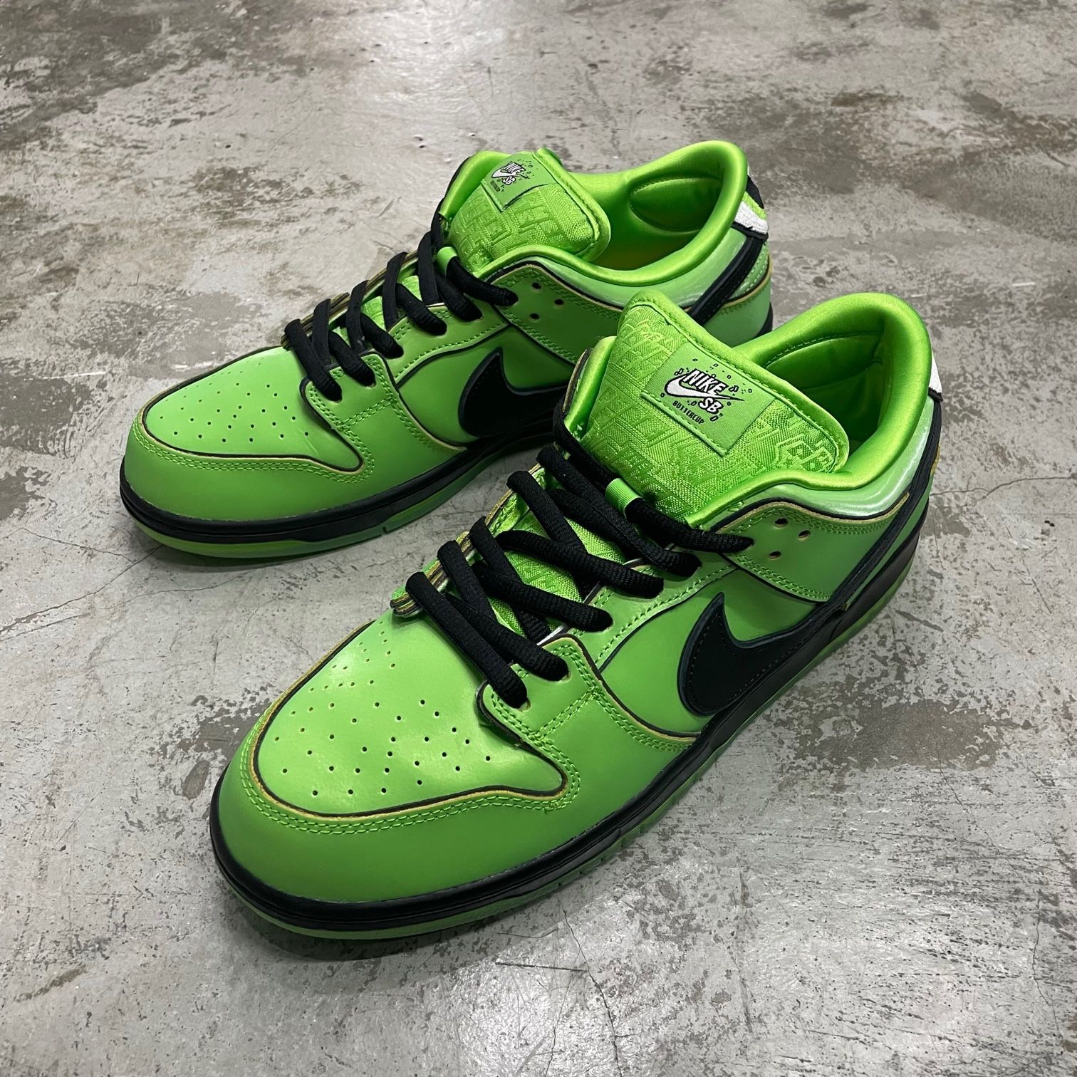 The Powerpuff Girls Nike SB Dunk Low Pro QS Buttercup パワーパフ