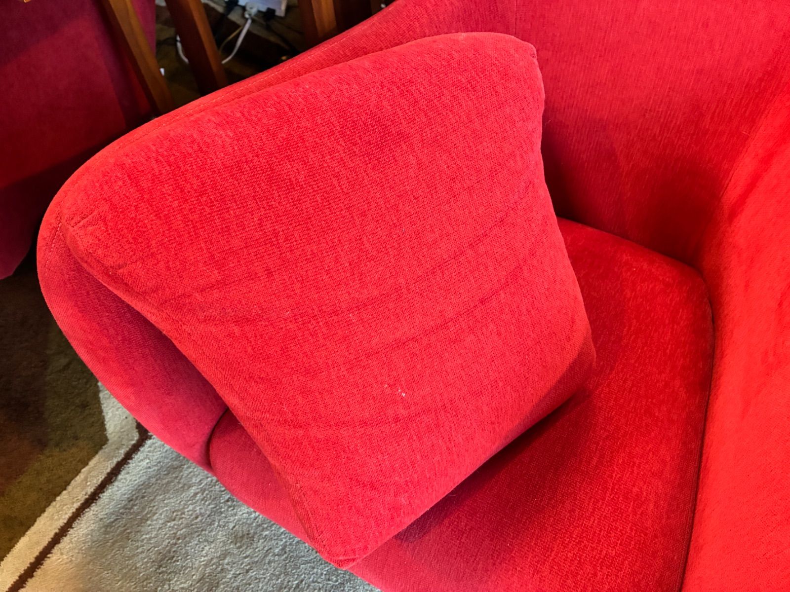 IDEEM ARM CHAIR Redミニ ミラー アーム チェア レッド IDEE イデー