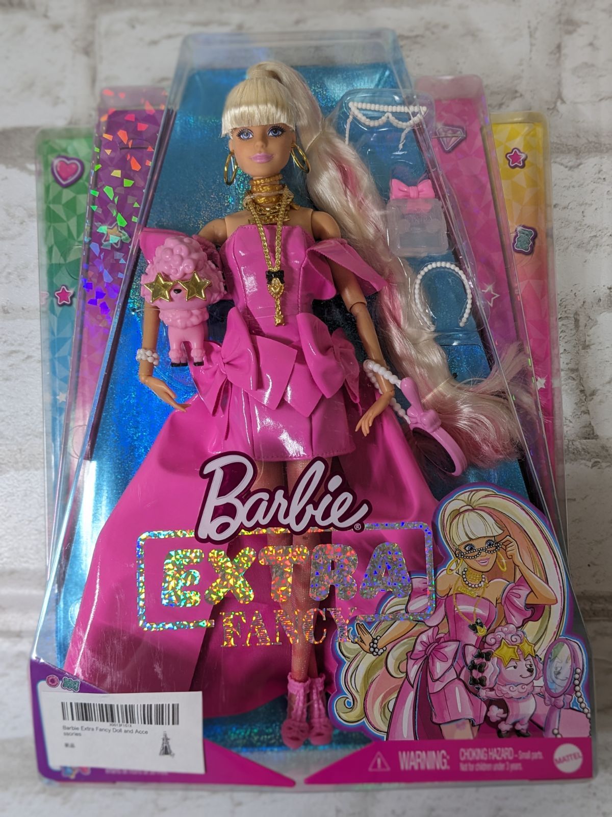 【日本未発売】EXTRA Barbie バービー人形　新品未使用 Amazon.co.jp: Mattel - Barbie Extra Doll, Blonde with