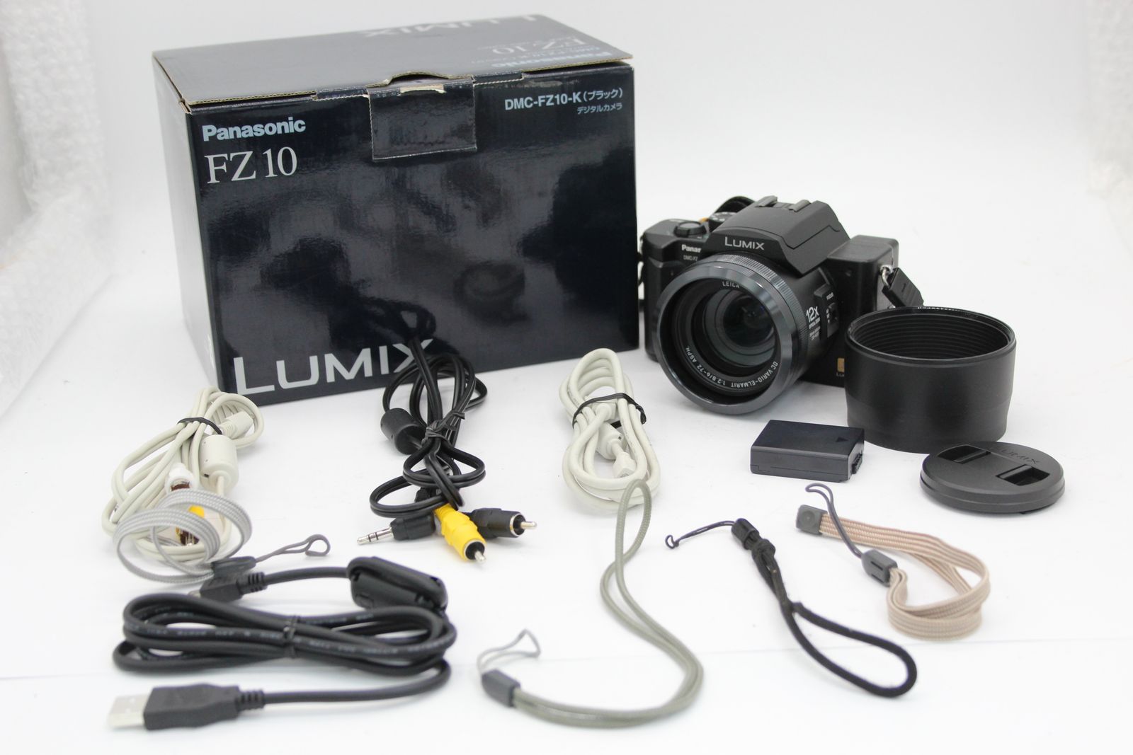 美品 返品保証】 【元箱付き】パナソニック Panasonic Lumix DMC-FZ10