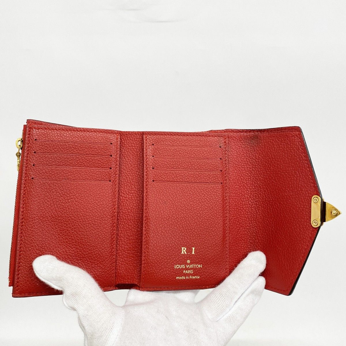 ルイヴィトン モノグラム アンプラント ヴィクトリーヌ 折り 財布