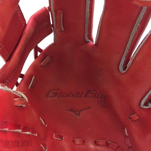 中古品 ミズノ MIZUNO グローバルエリート 少年軟式 内野手用