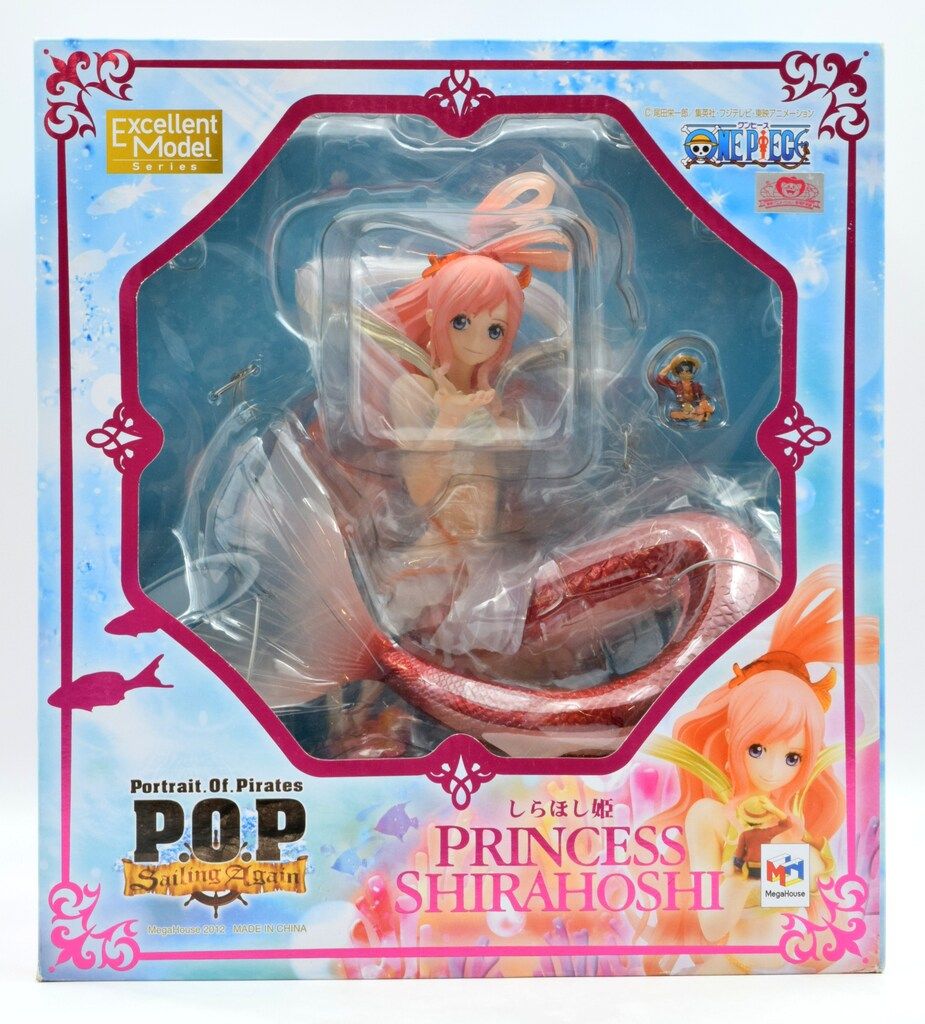 メガハウス POP セイリングアゲイン/ワンピース しらほし姫初回箔押し箱 メガハウス POP セイリングアゲイン/ワンピース しらほし姫初回