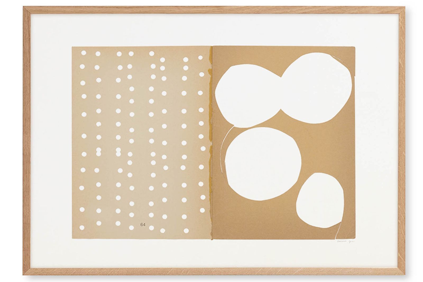 Atelier Cph アートポスター 70×100cm Dotted No 132/98x132-70x100