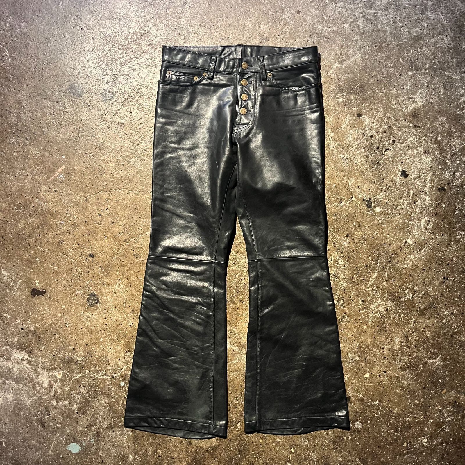 TORNADO MART ダークブラウン ブーツカットデニム Lサイズ Tornado