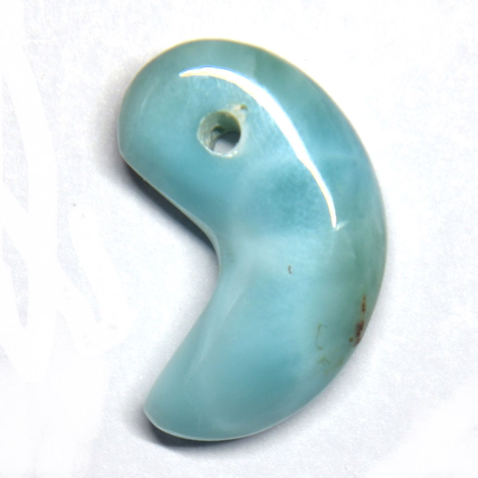 ラリマー 勾玉 [NO.3] ☆天然石 高品質