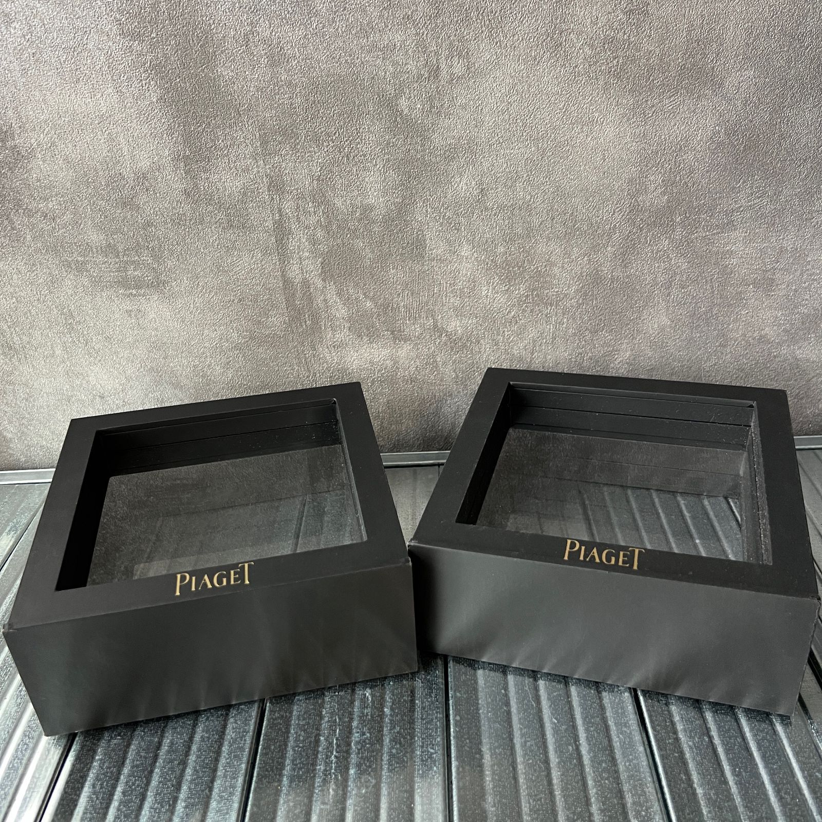 ピアジェ Piaget 空箱 時計ケース BOX 収納ケース 透明フィルター 6P