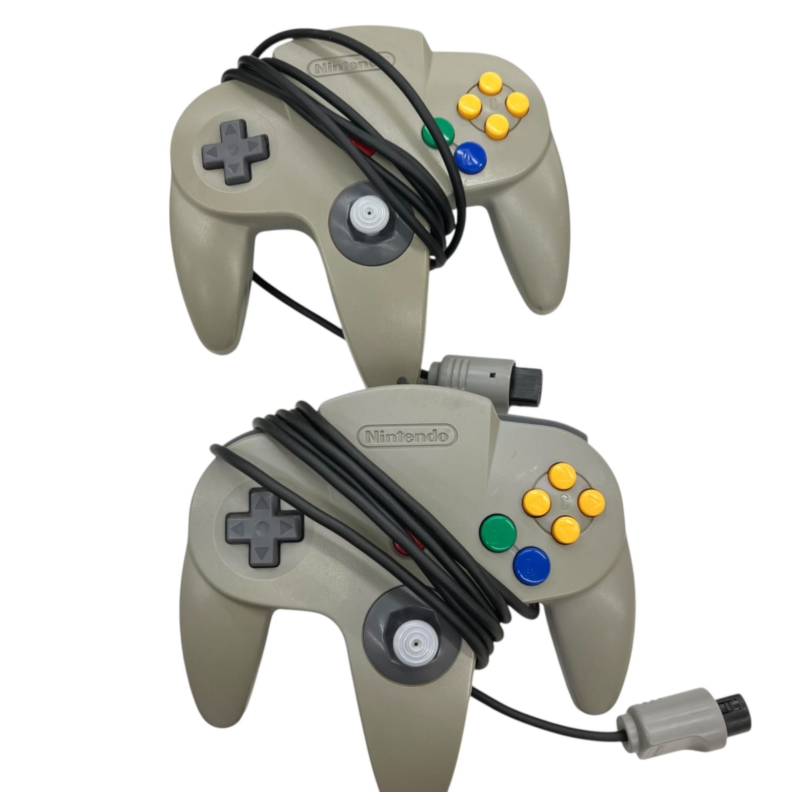 Nintendo ニンテンドー 64 動作未確認 本体4 ケーブル3