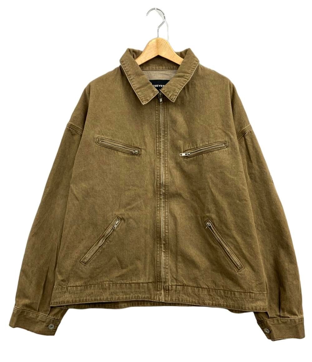 イエスアイシー デニムジャケット ジップアップ メンズ SIZE M M YESEYESEE