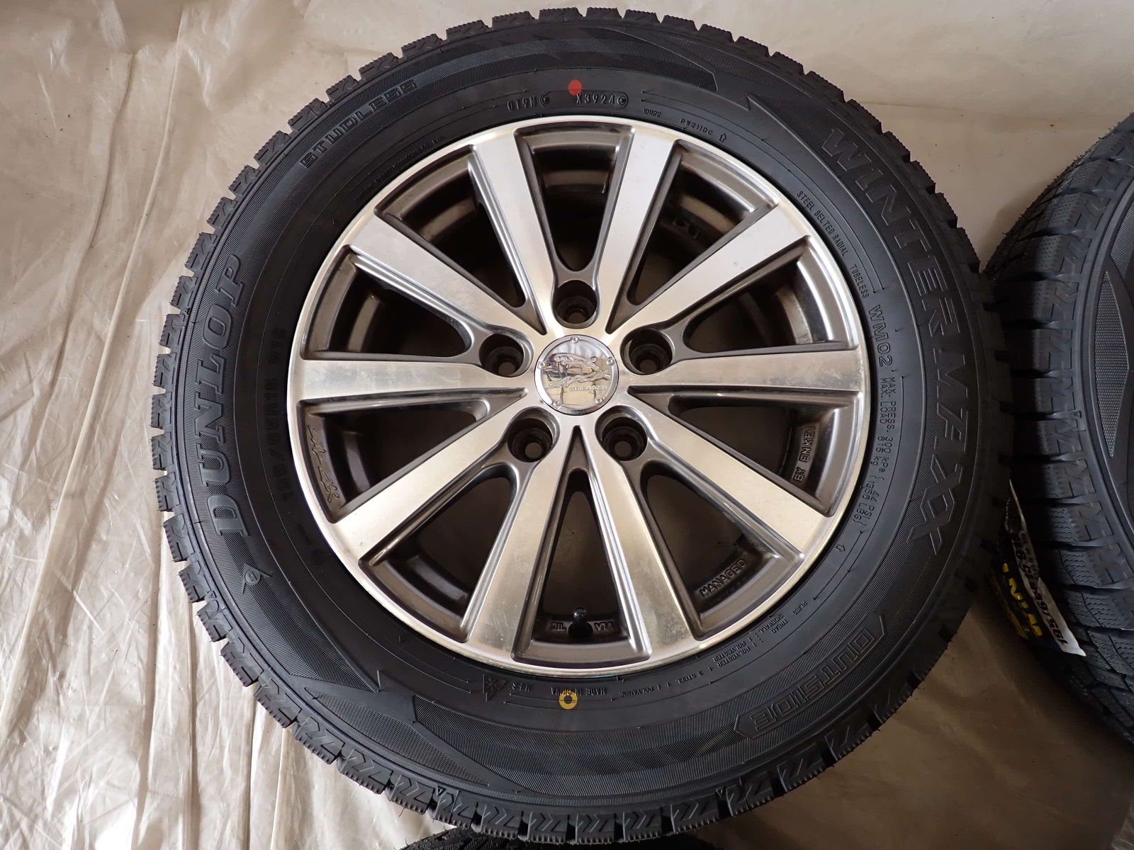 送料無料も！ 冬 2025年製 4本 会社宛 送料無料 195|65R15×6J 91S ダンロップ WINTER MAXX WM02 アルミ ノア ヴォクシー ステップ セレナ NO D6459 情報が満載。
