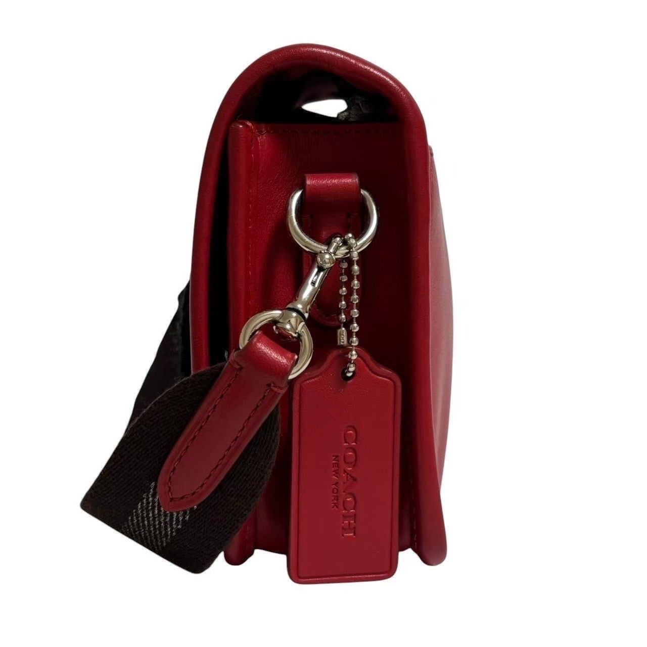 美品✨コーチ　ショルダーバッグ 2way ウィズ バーシティ パッチズ　ペニー 新品 COACH コーチ ウィズ バーシティパッチズ ペニー