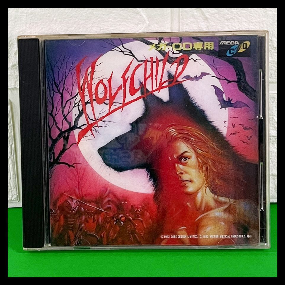 メガＣＤ ウルフチャイルド ウルフチャイルド ビクター メガCD メガドライブ レトロゲーム