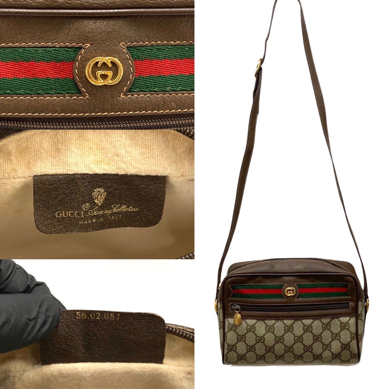 極美品 GUCCI オールドグッチ グッチ ヴィンテージ シェリー