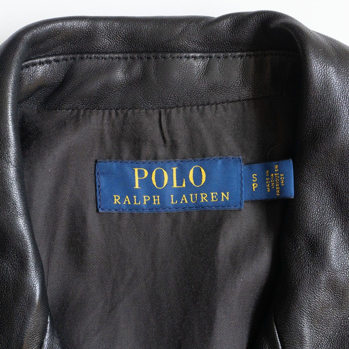 最高級品】POLO RALPH LAUREN 【ラムレザー ダブル ライダース