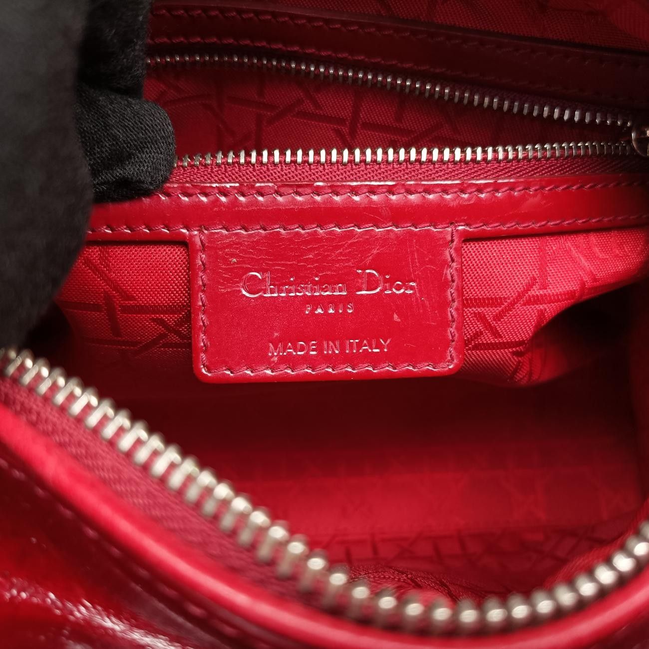 Diorレディディオールレッドパテント01-BO-0173