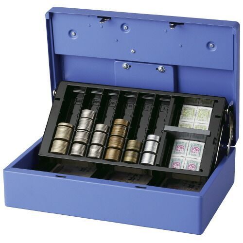 キャッシュボックス CB-8800 ブルー カール事務器