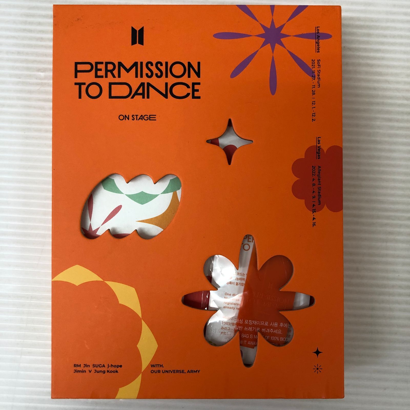 permission to dance on stage 新品未開封 Bts Permission to