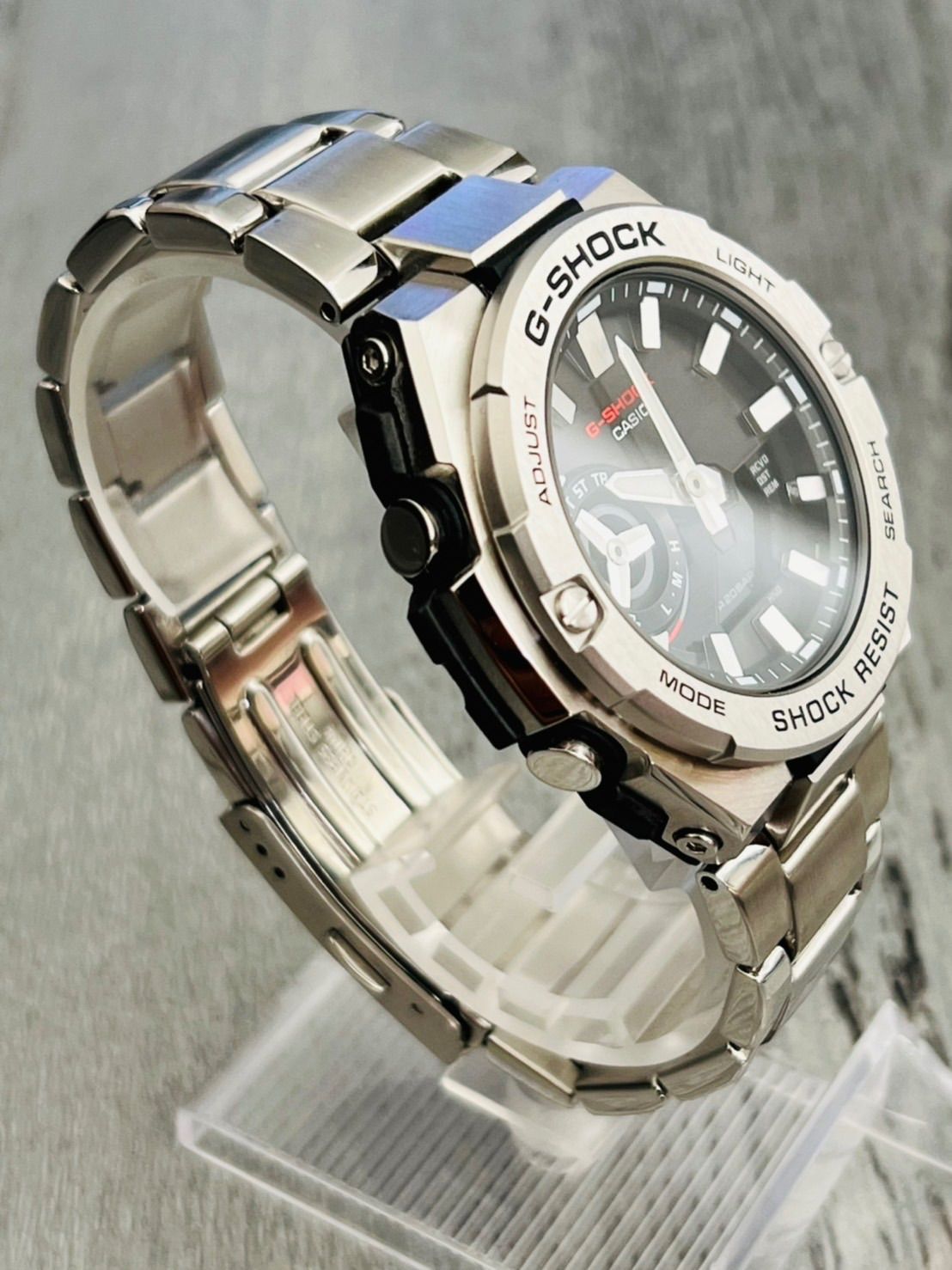 セットアップ カシオ CASIO ジーショック G-SHOCK GST-B500D-1AJF ジー ...