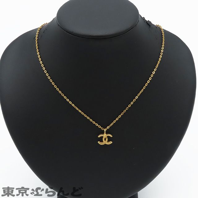 CHANEL 376 ネックレス　ペンダント シャネル CHANEL ココマーク チェーンペンダント 376 ゴールド メタル